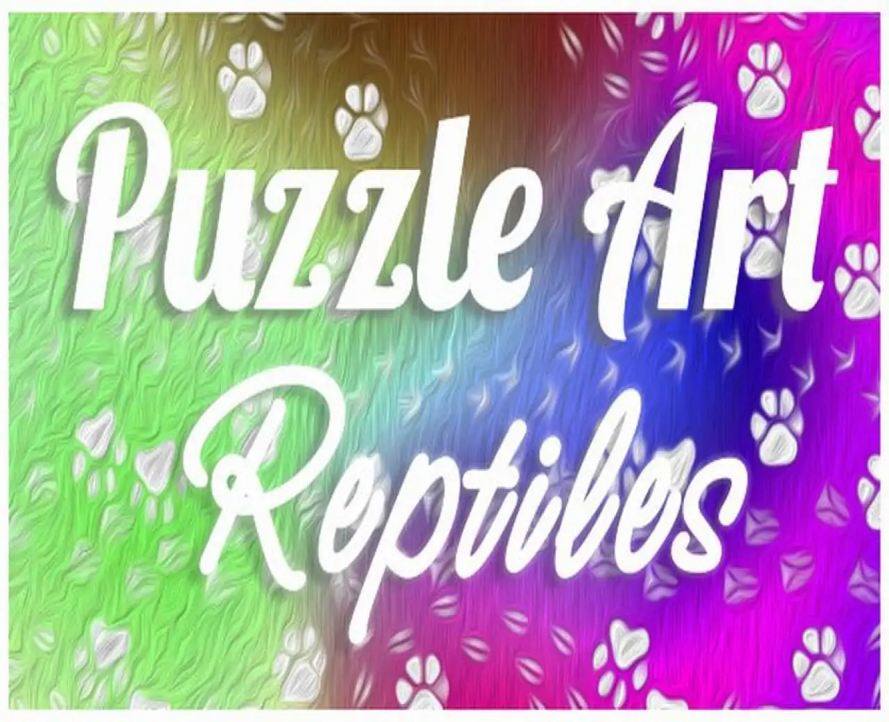 Puzzle Art: Reptiles