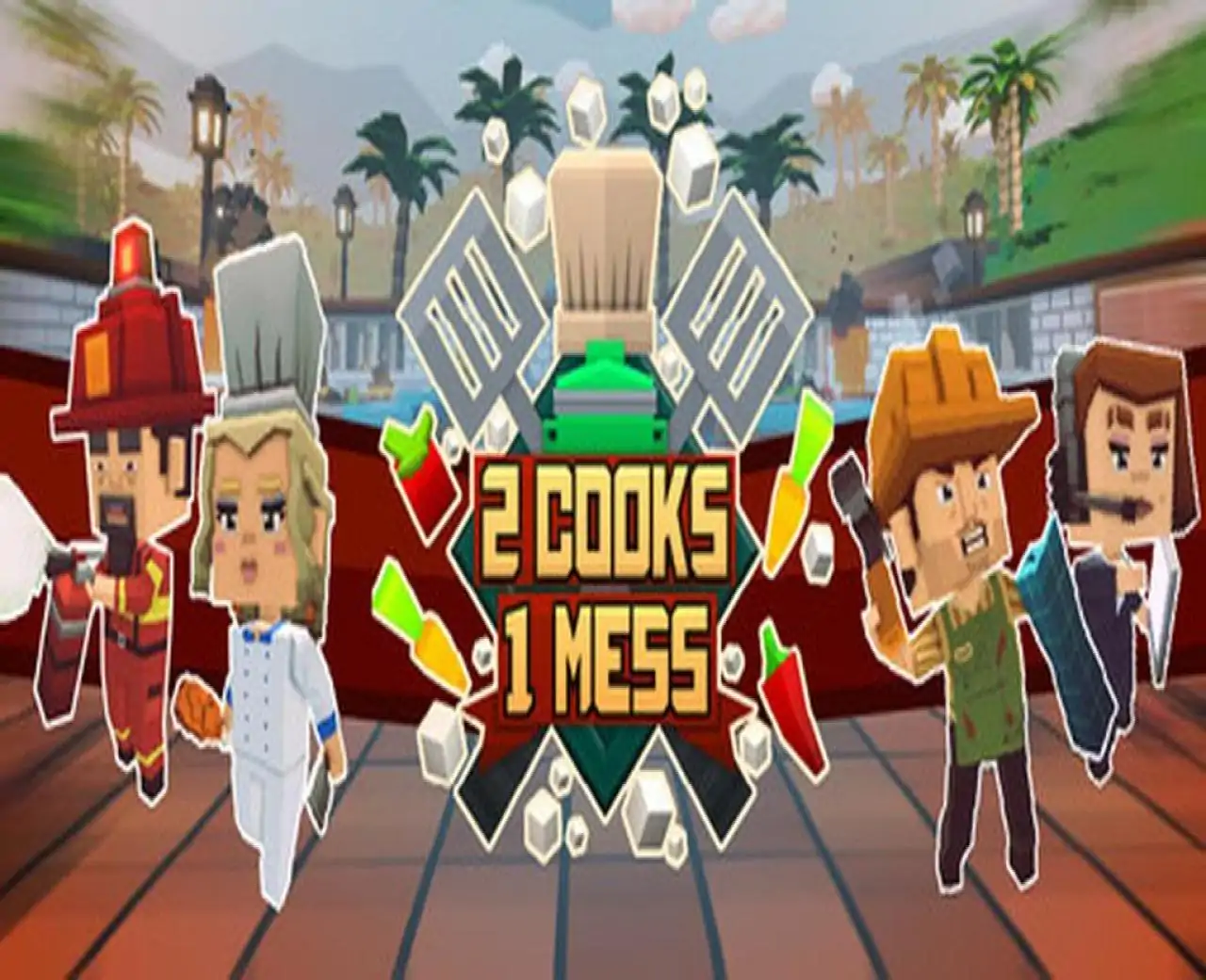 2 Cooks 1 Mess