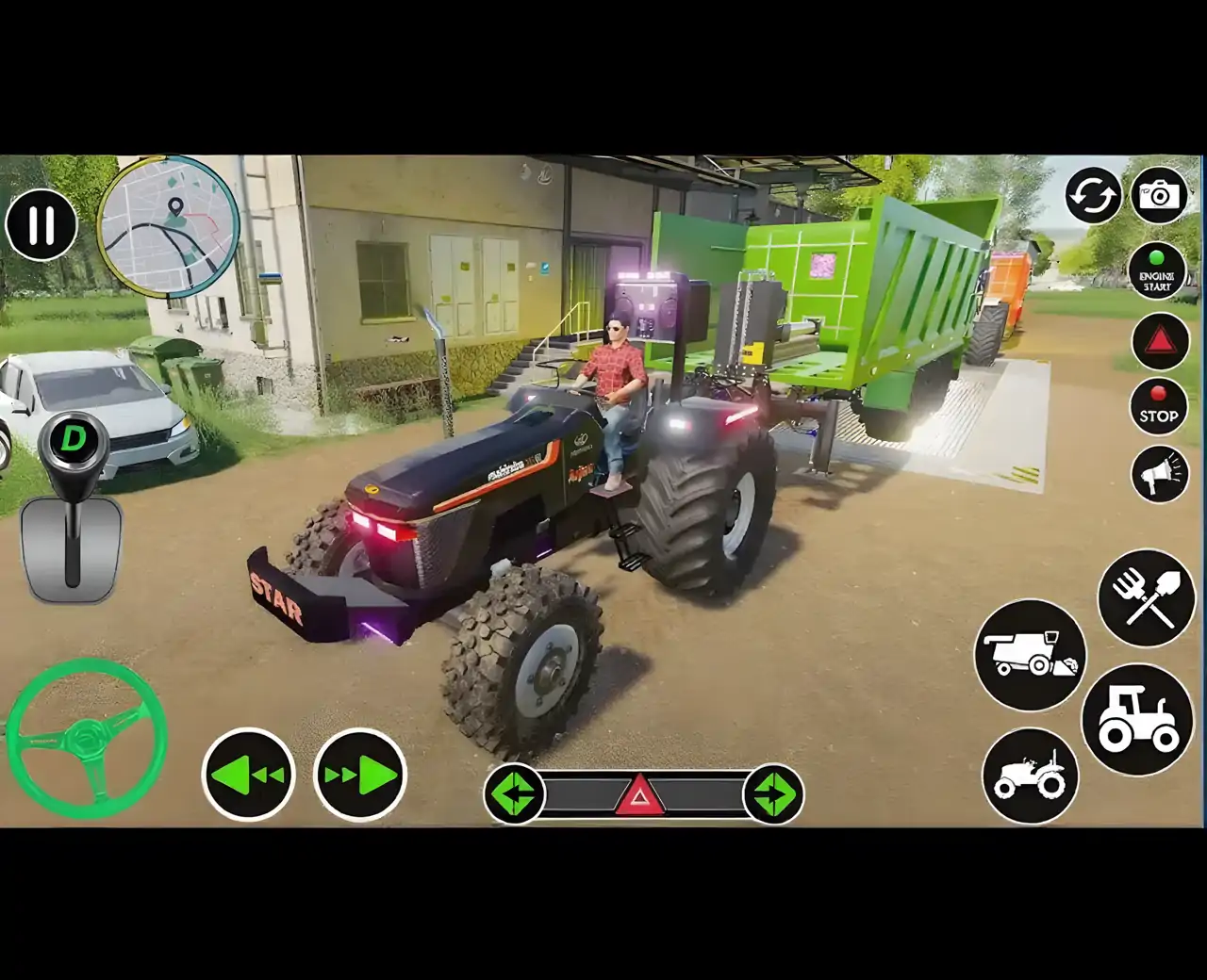 拖拉机游戏-农场模拟器