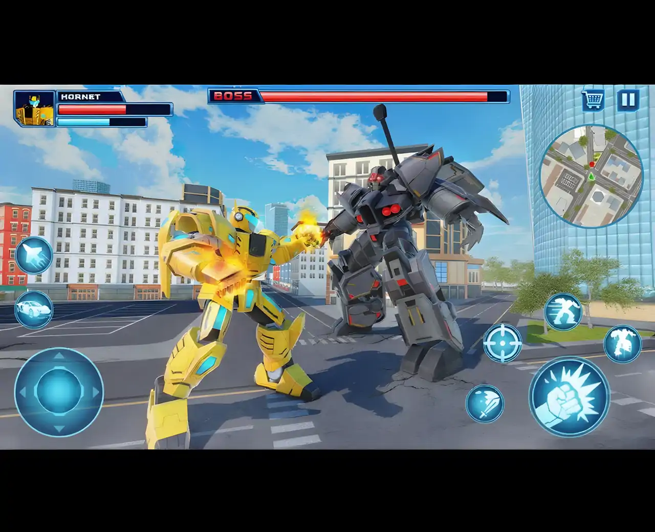 机器人汽车改造格斗游戏