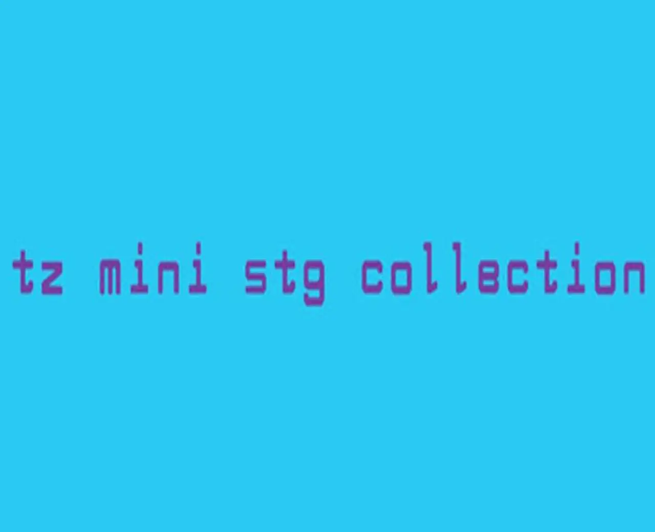tz mini stg collection