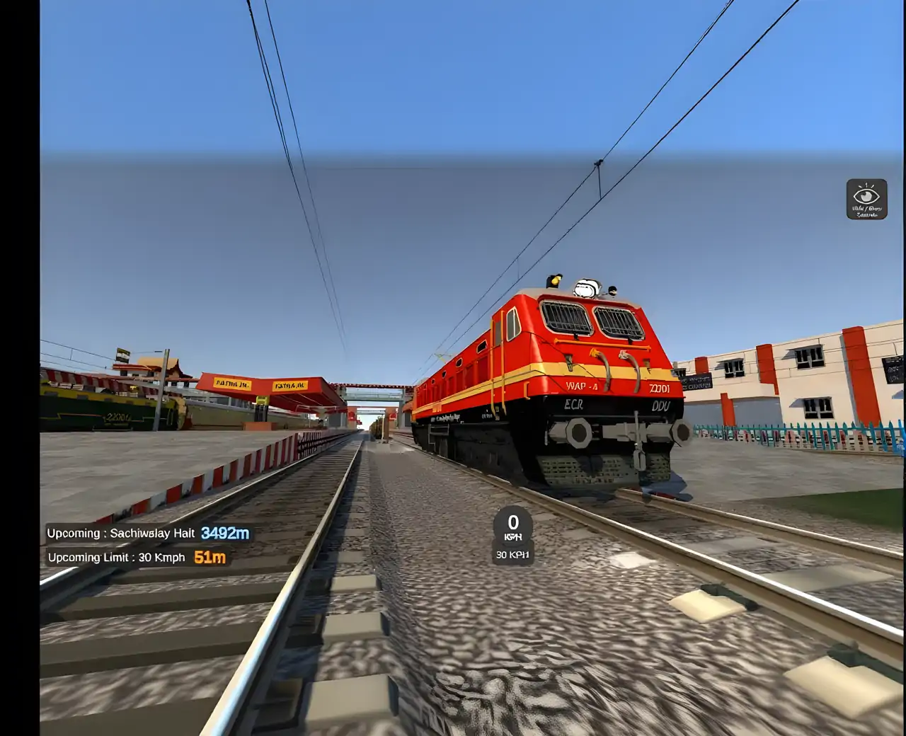 铁路工程印度火车模拟