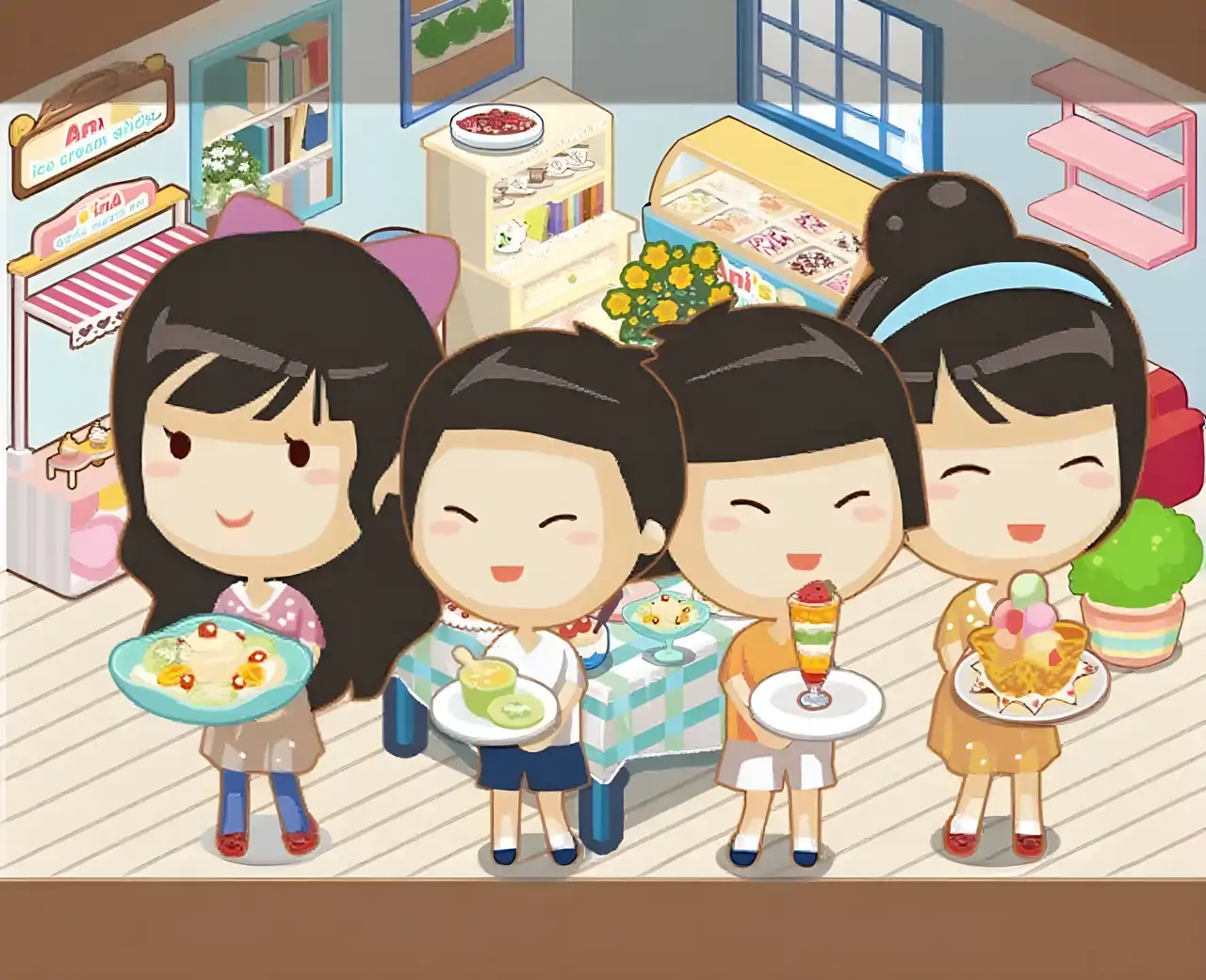 冰淇淋店设计师