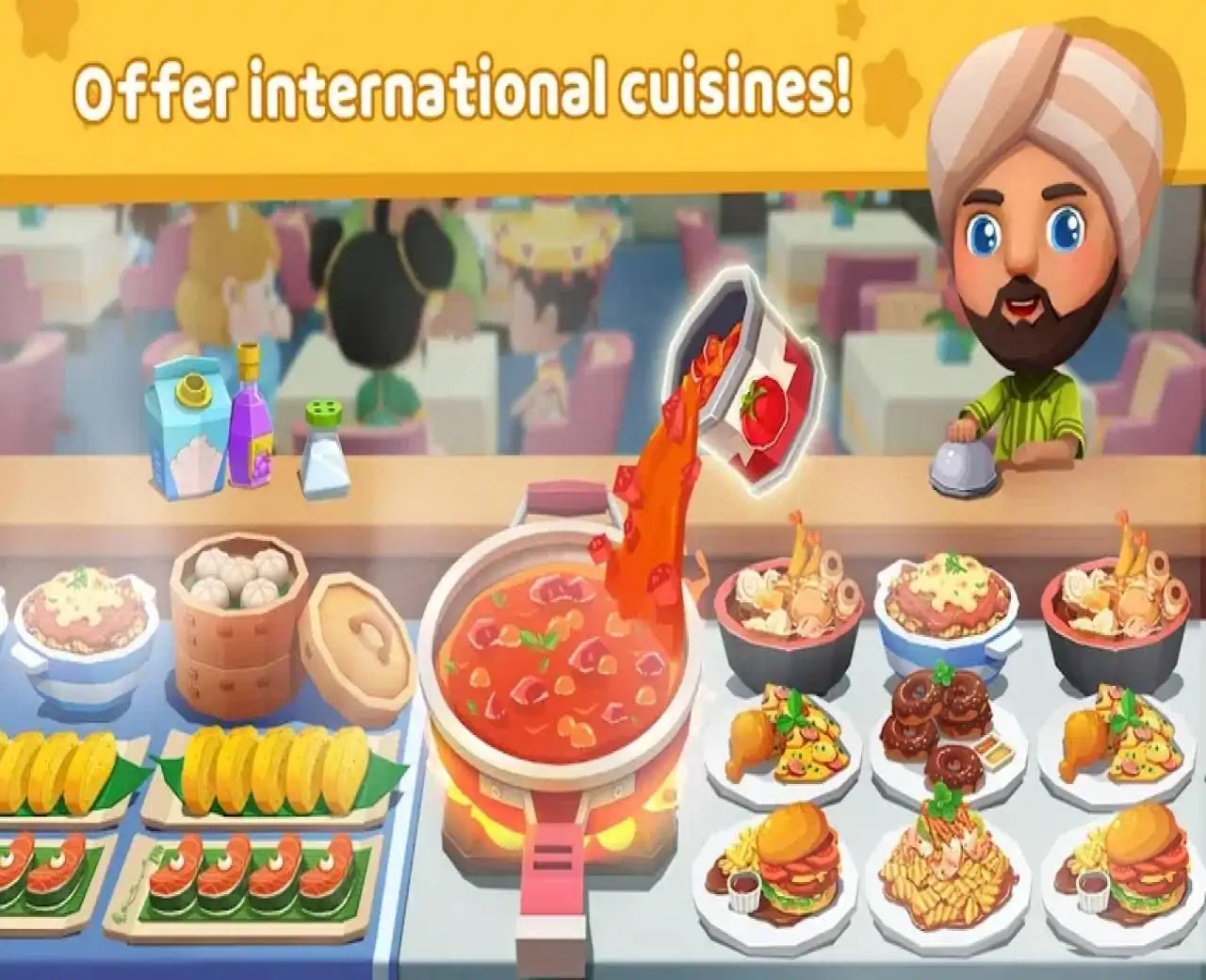 小熊猫的餐厅厨师