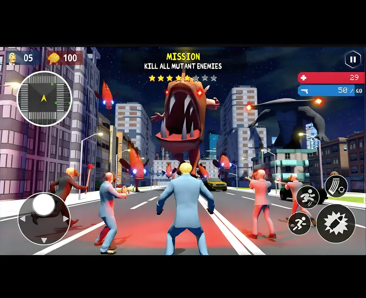 鱼大战：射击战