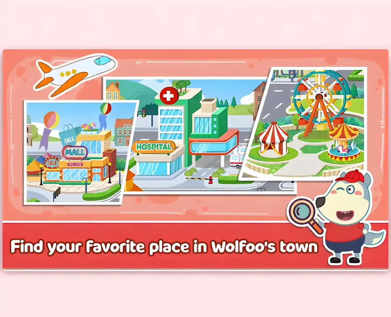 Wolfoo'sTown：梦想之城游戏