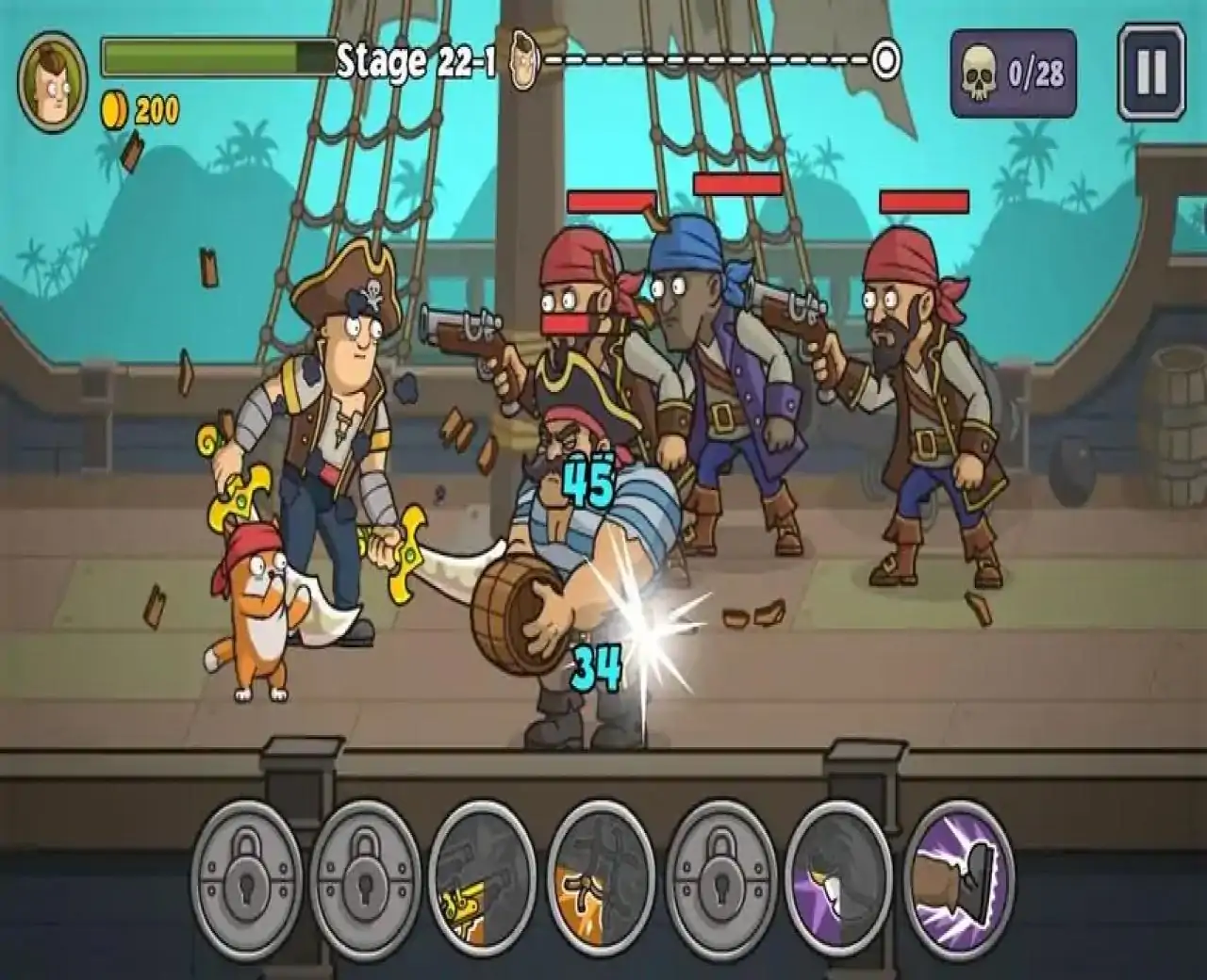 桑娅和奥斯卡：海盗岛