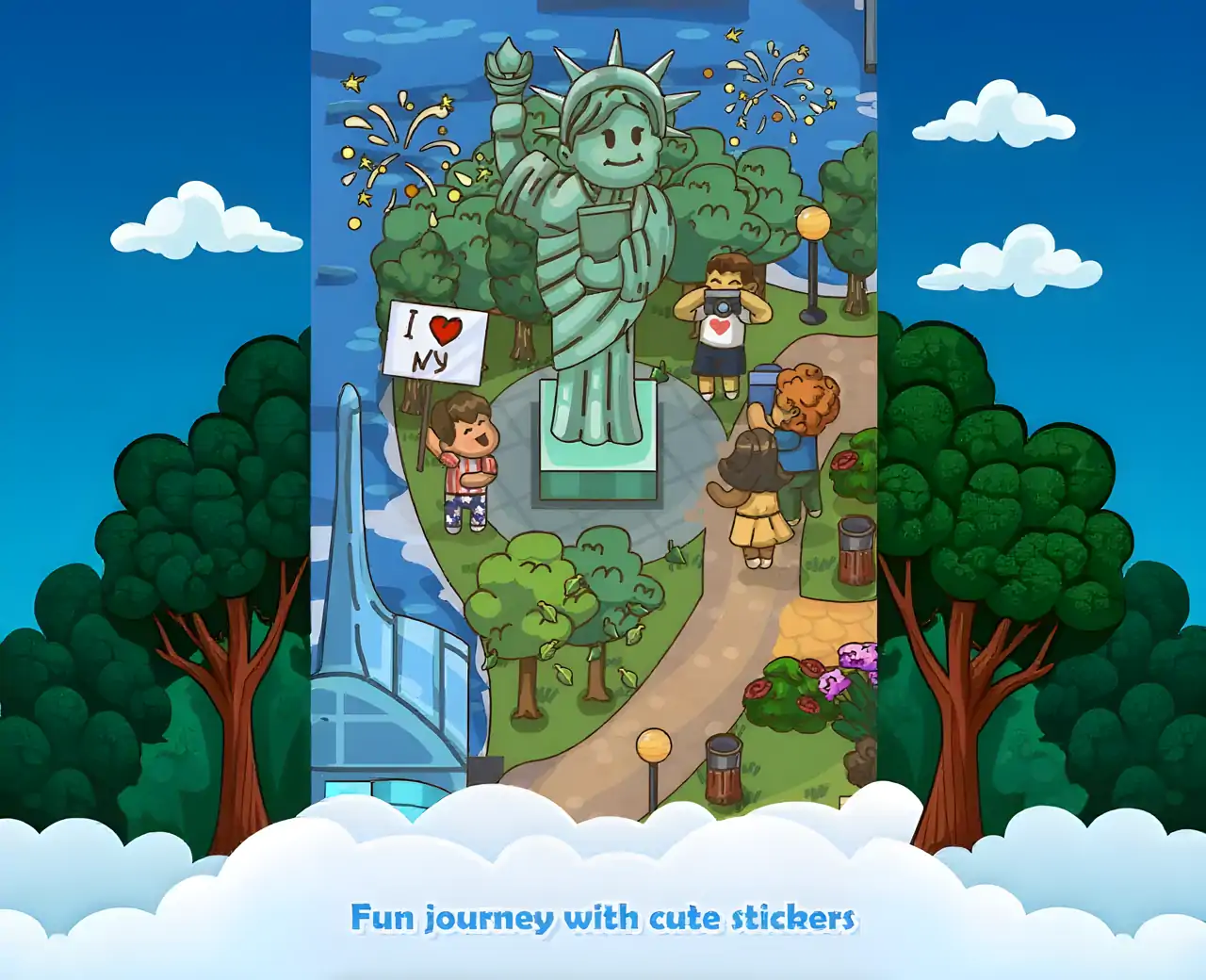 贴纸艺术故事－ASMR拼图