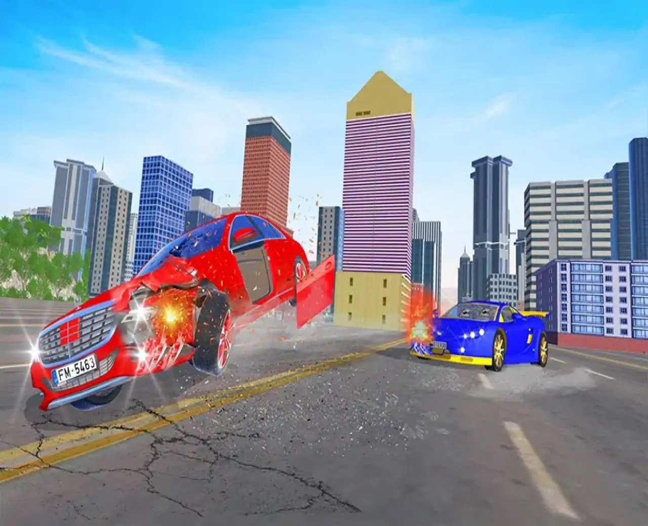 车祸游戏模拟器3D