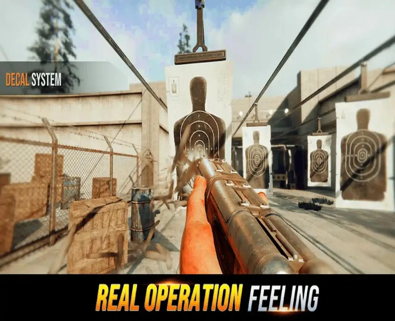 射击目标：远距离射击