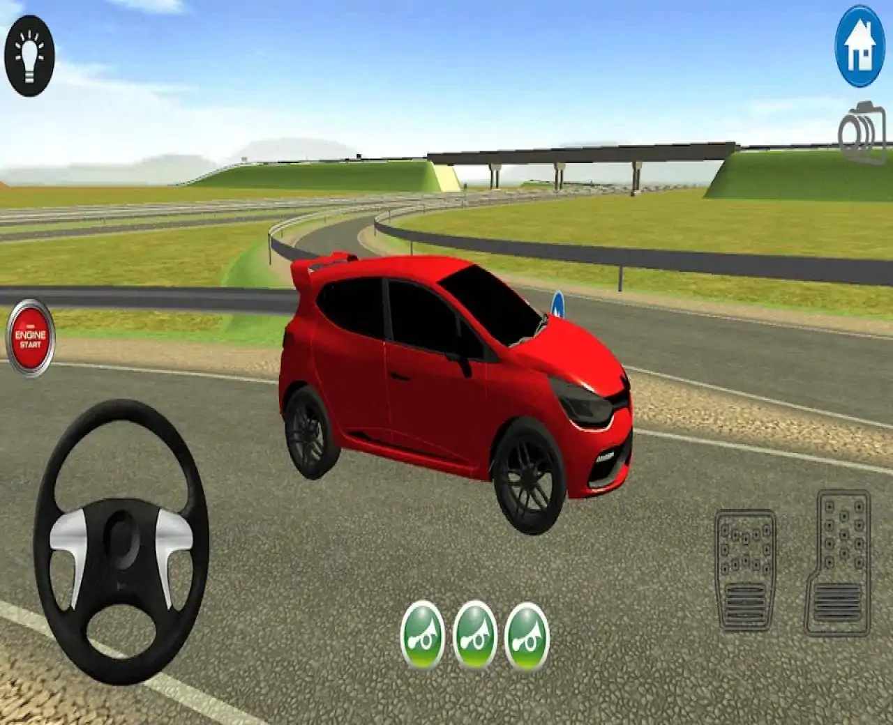 Clio模拟器3D汽车游戏