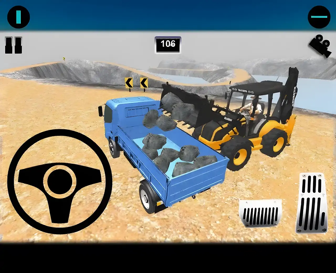 3D挖掘机模拟器