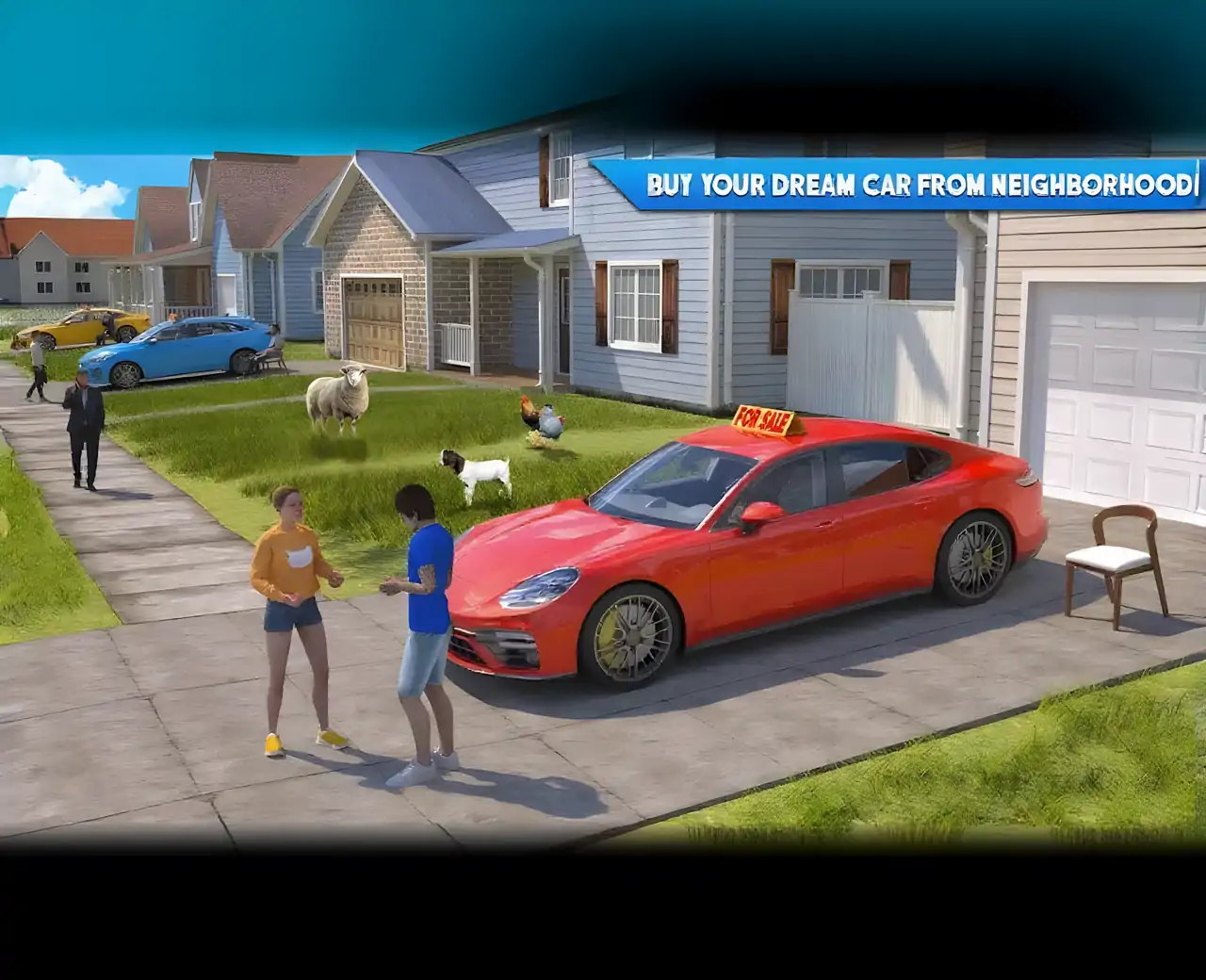 汽车销售3D汽车游戏