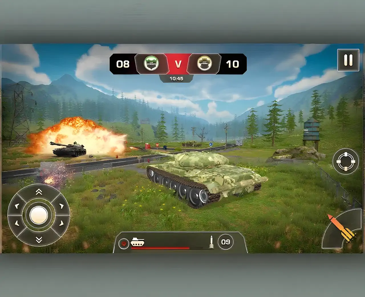 坦克大战坦克世界之战