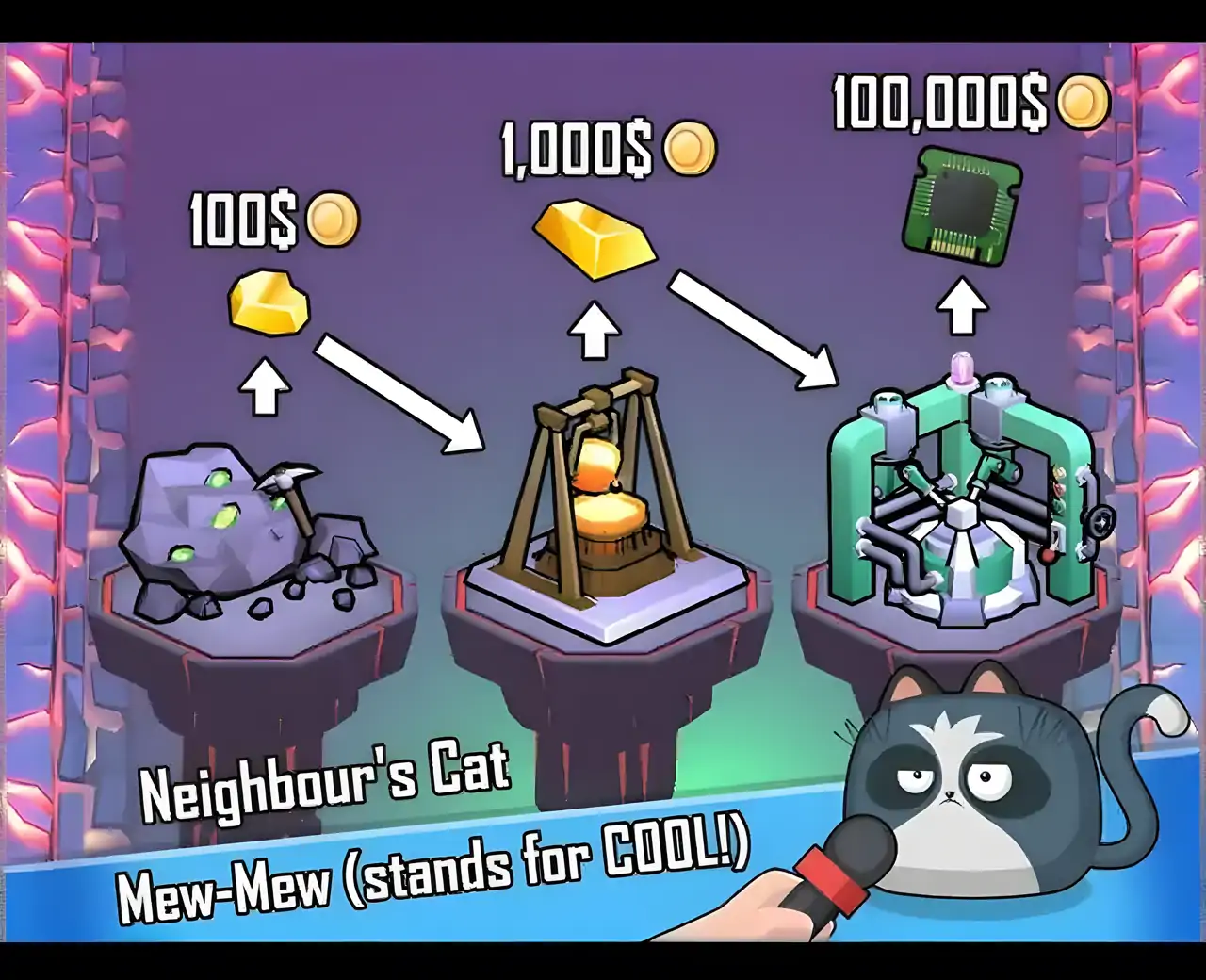 矿山谷:制作策略