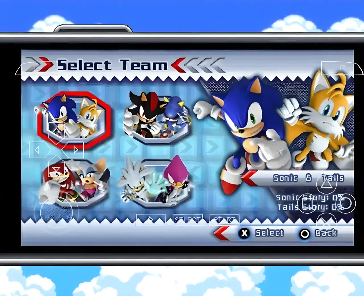 索尼克竞争者2美版(PSP游戏)