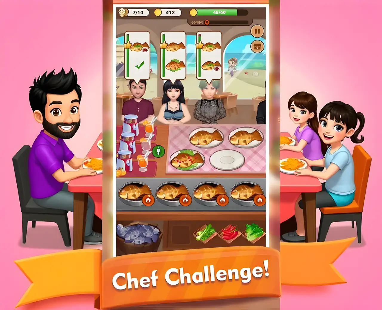 快乐大厨-餐厅游戏