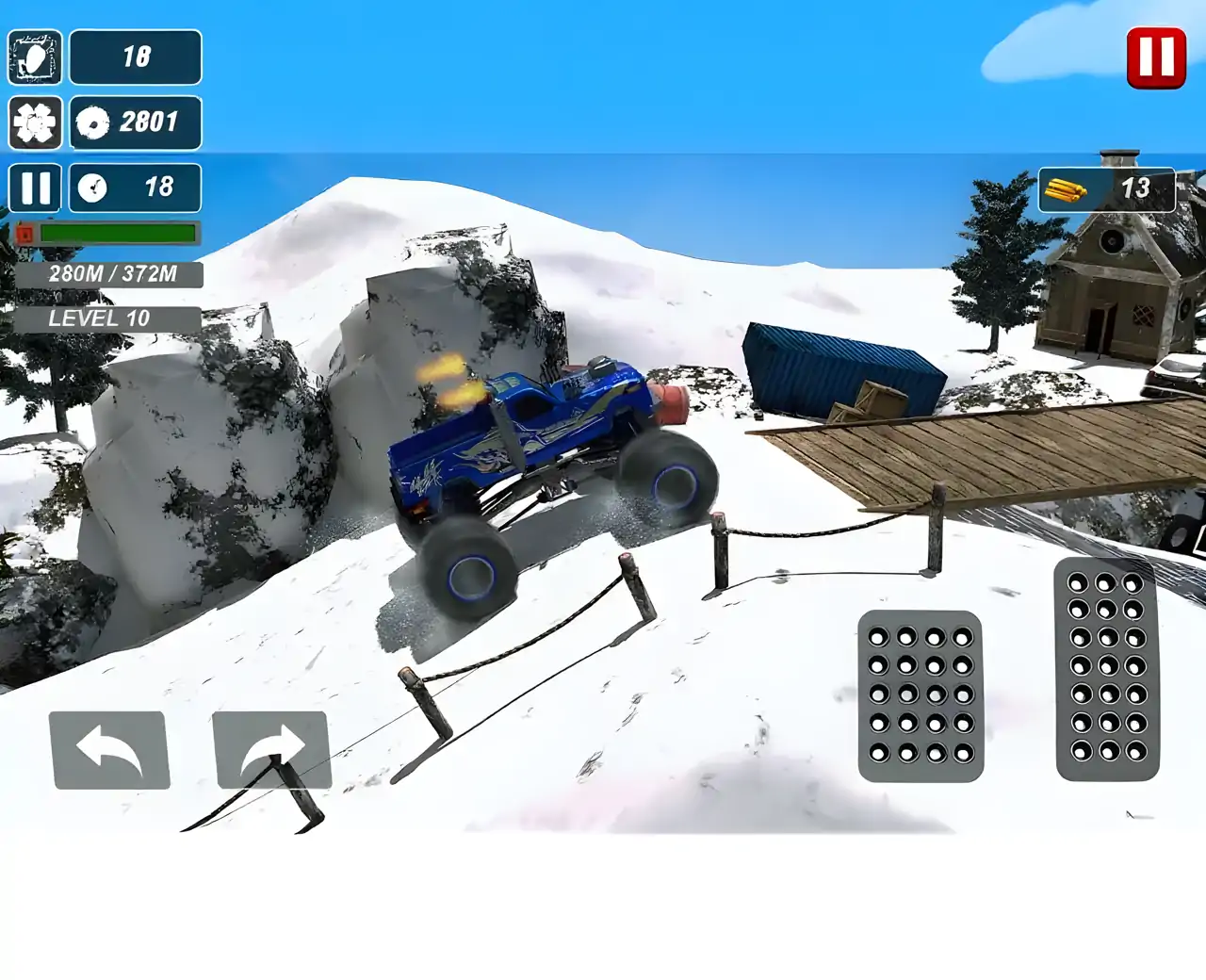 怪物卡车-山地赛车