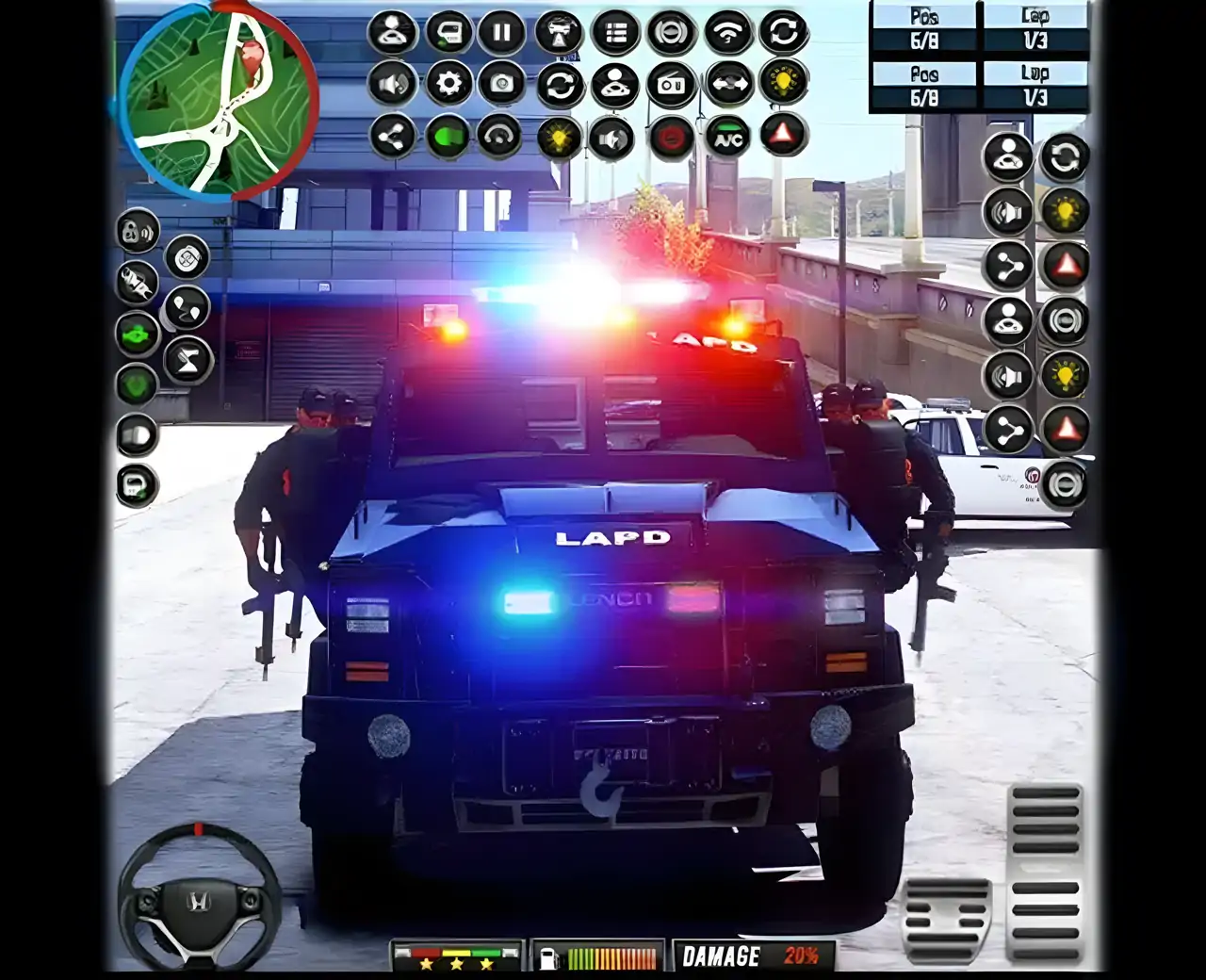 警车追逐游戏2024