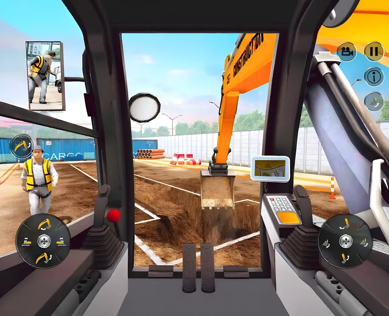 挖掘机模拟