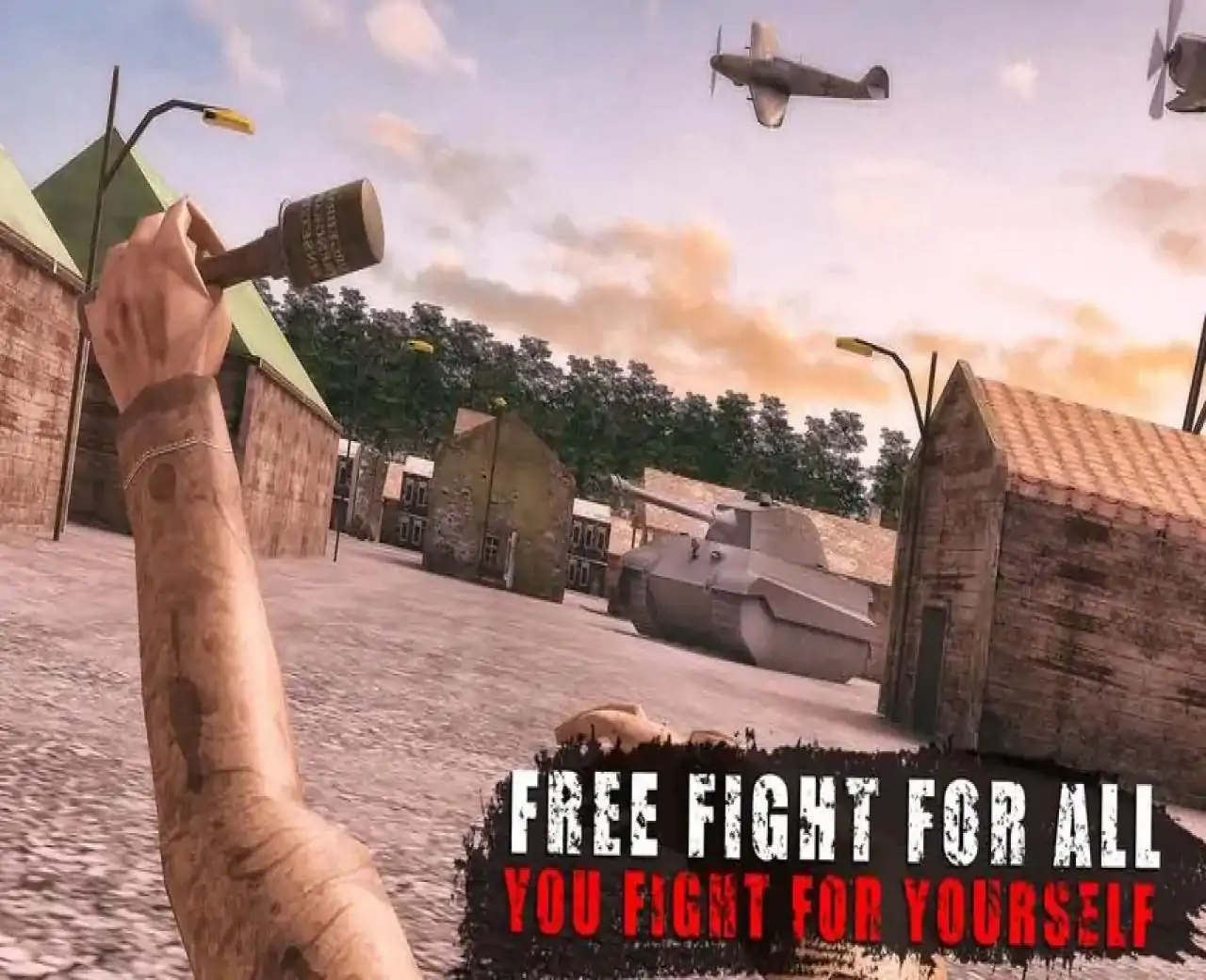 世界战争生存射击任务