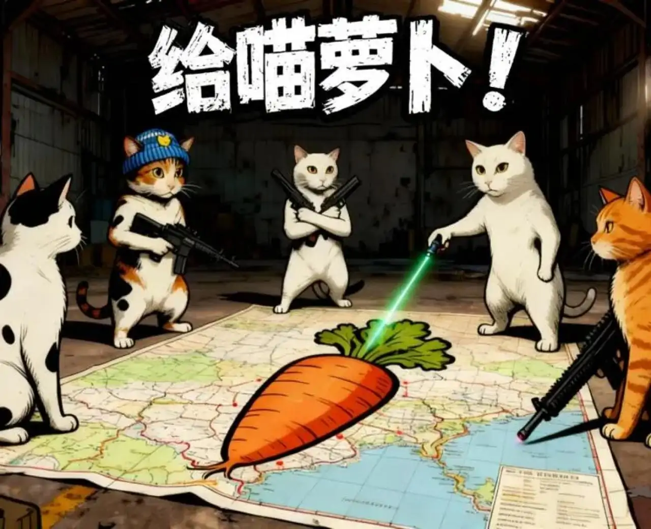 给喵萝卜！