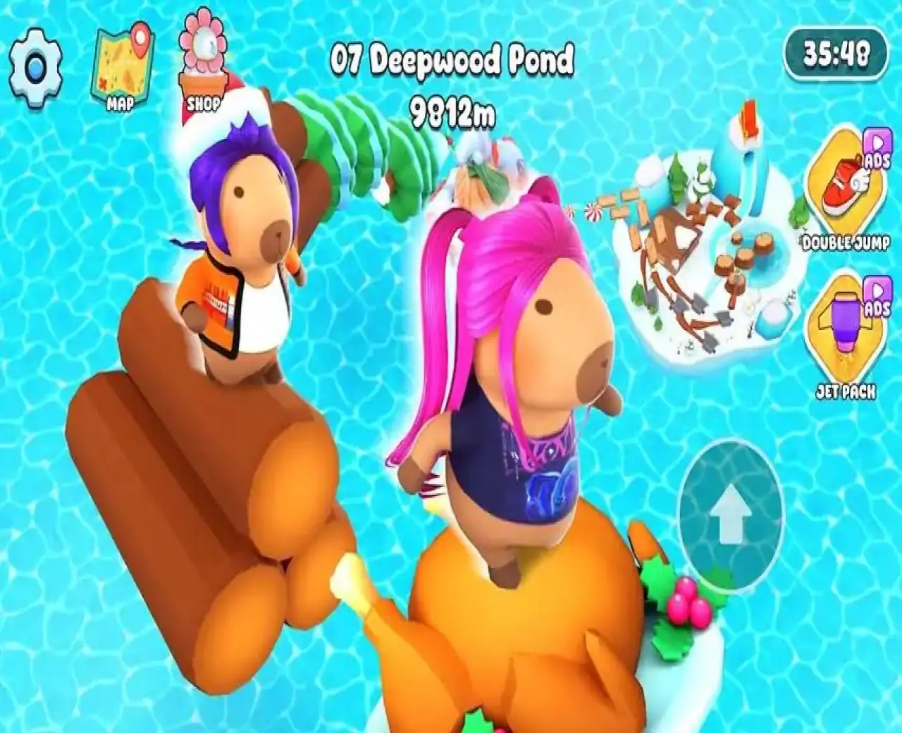 只有水豚:跑酷起来