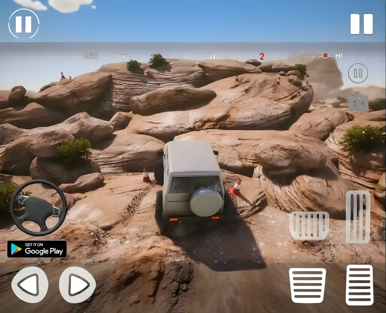 越野豪华普拉多吉普怪异4x4