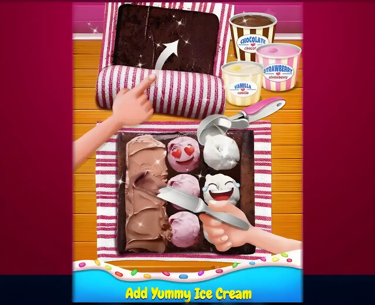 冰淇淋蛋糕卷机-超级甜品