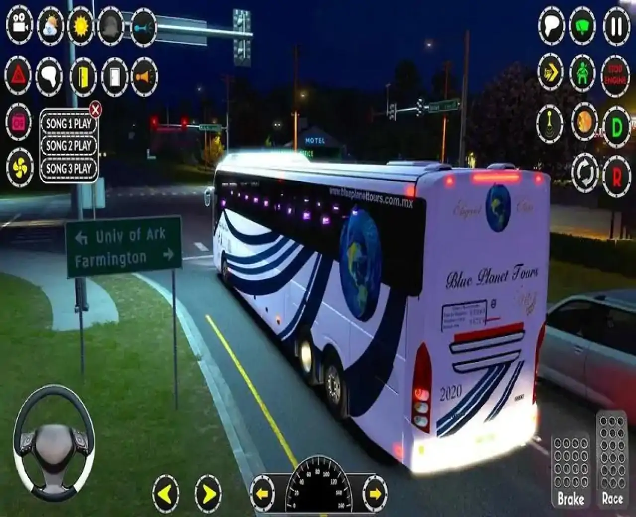 巴士驾驶巴士游戏Sim3D