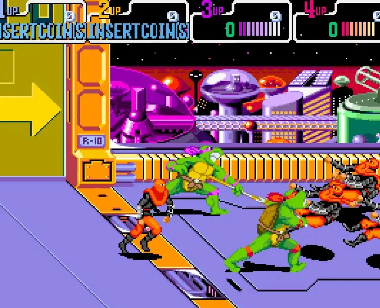 忍者神龟4时空神龟4人UAA版