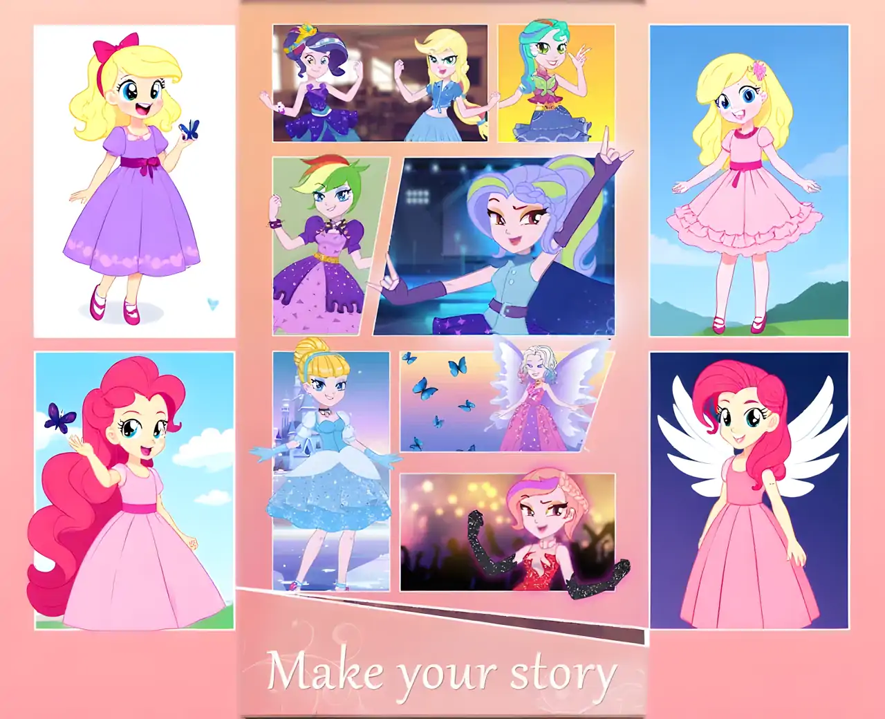 DIY娃娃物语：纸装扮