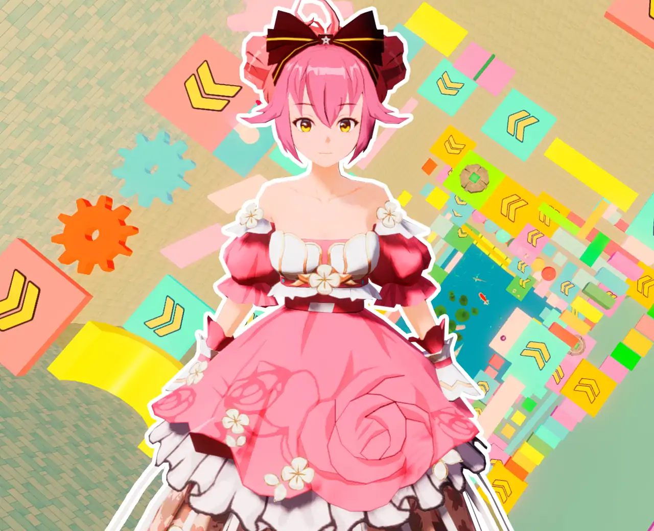 通天塔换装跑酷