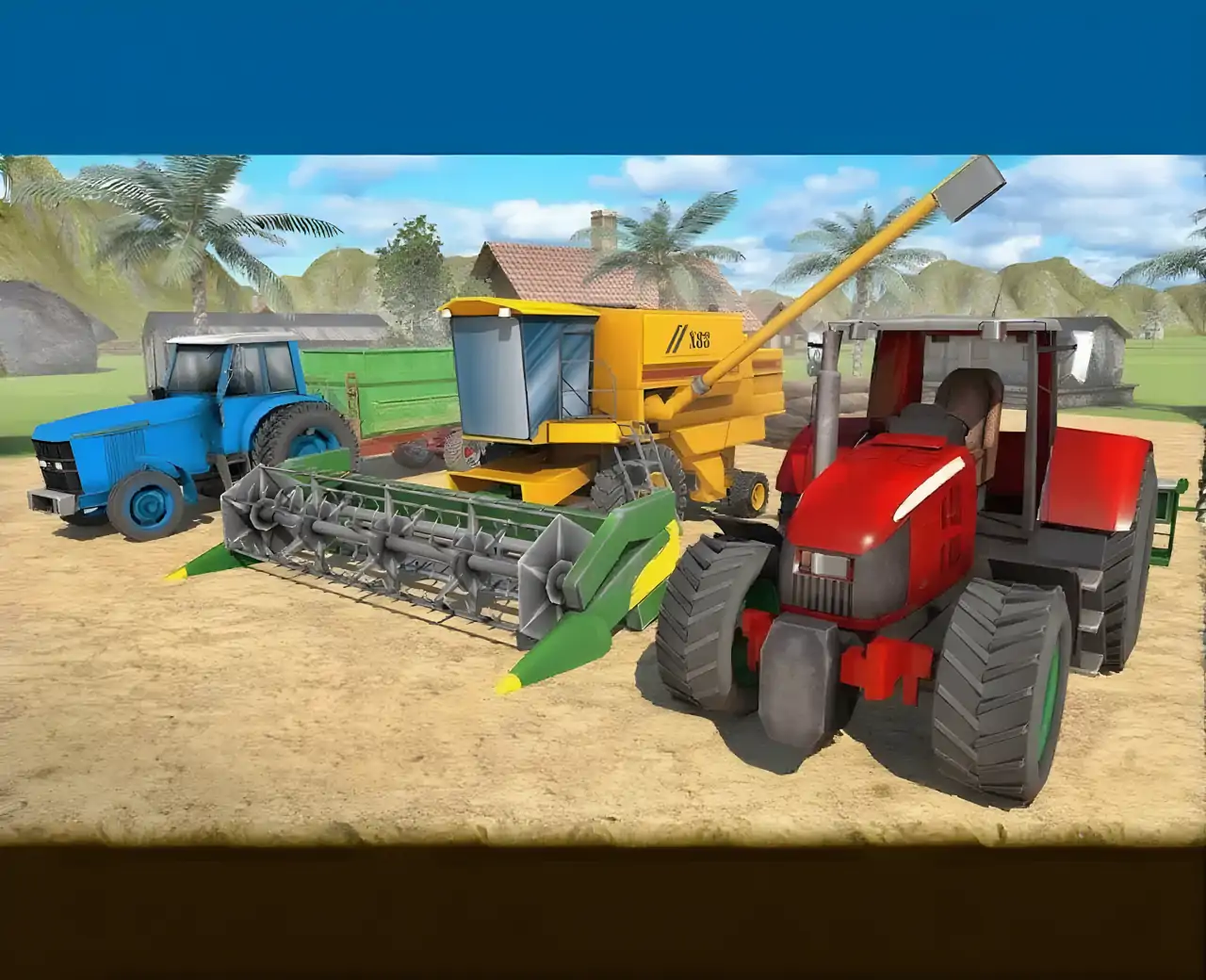 拖拉机模拟器农业