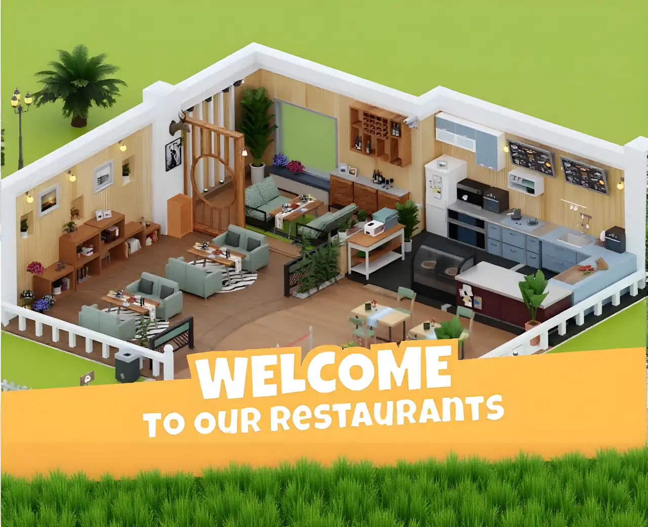 餐厅物语:装饰与厨师