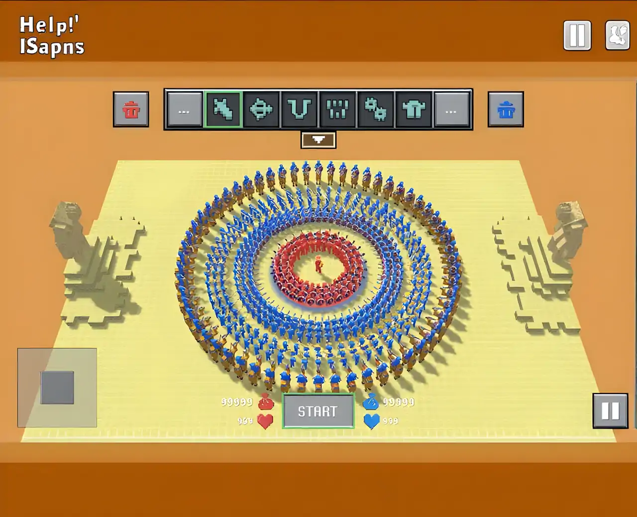方块战争模拟器