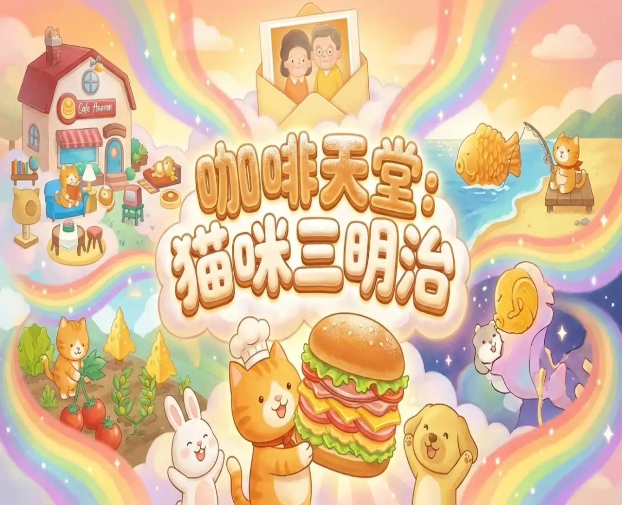 咖啡天堂：猫咪三明治