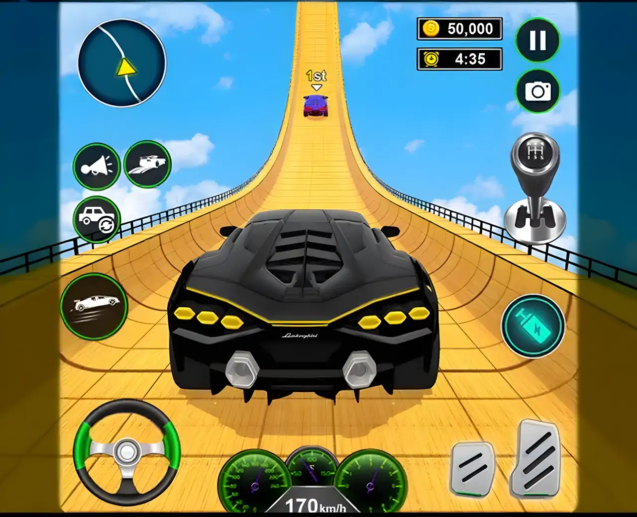 GT汽车特技赛车游戏2023