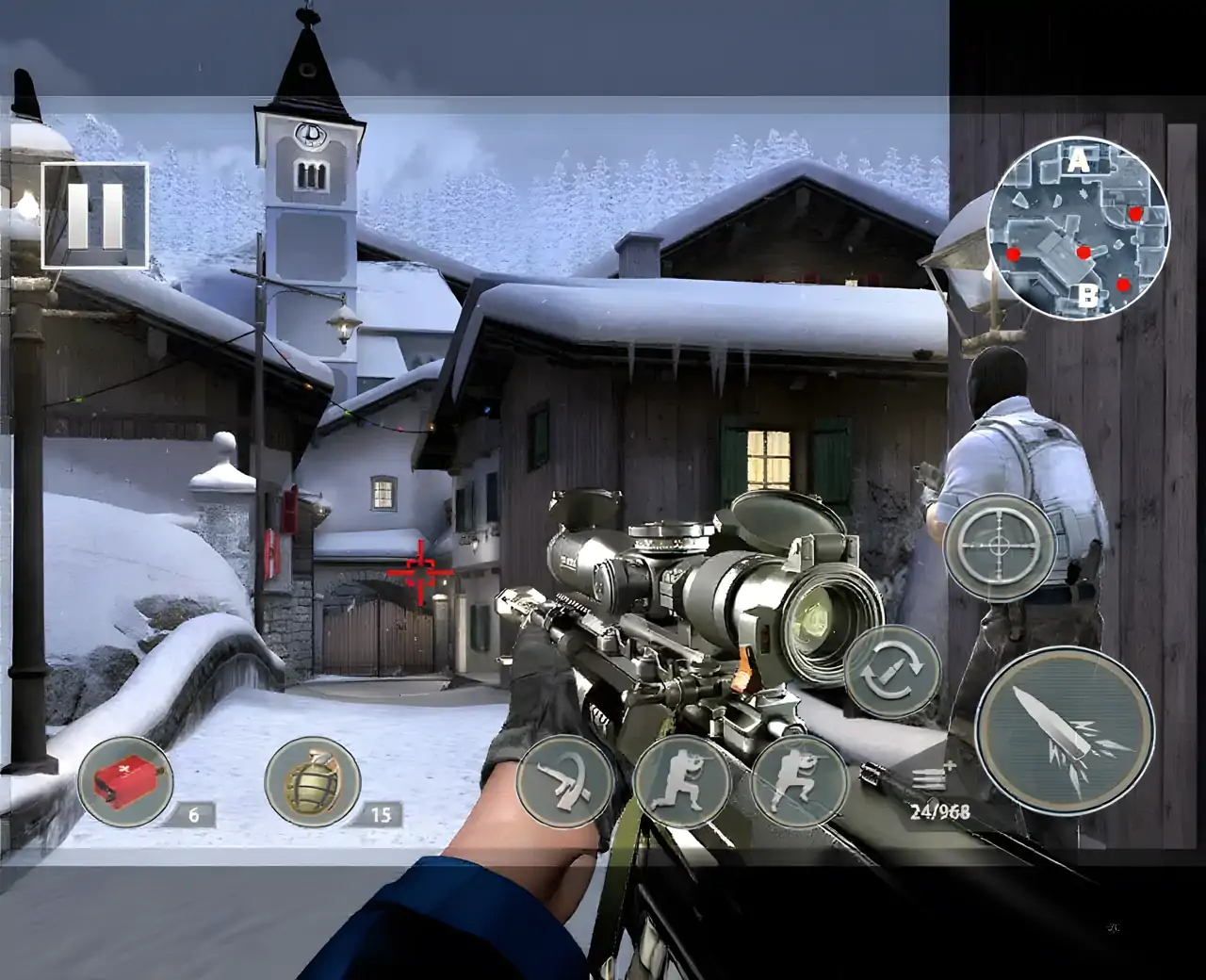 狙击手战争罢工的召唤