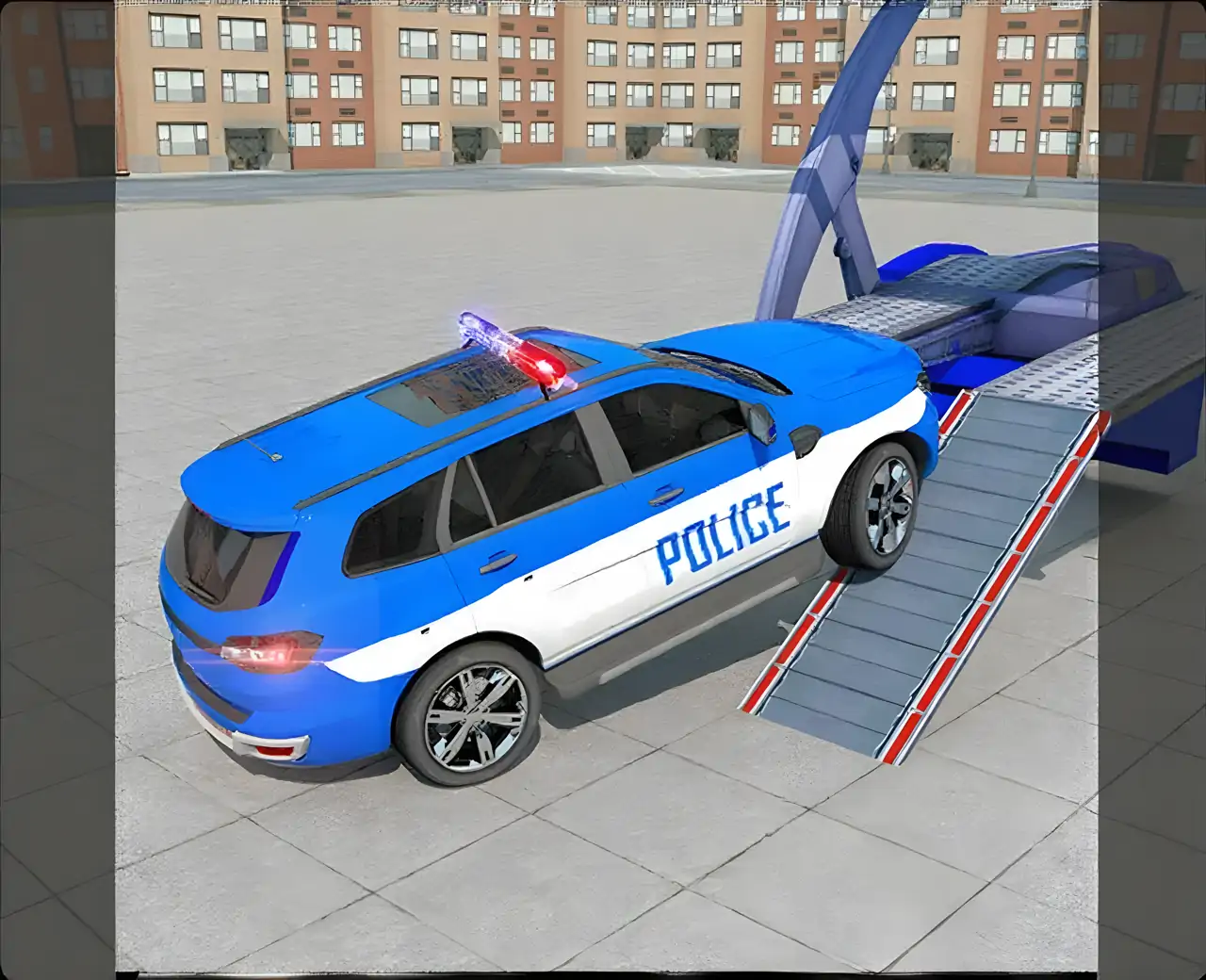 警车车辆运输2020