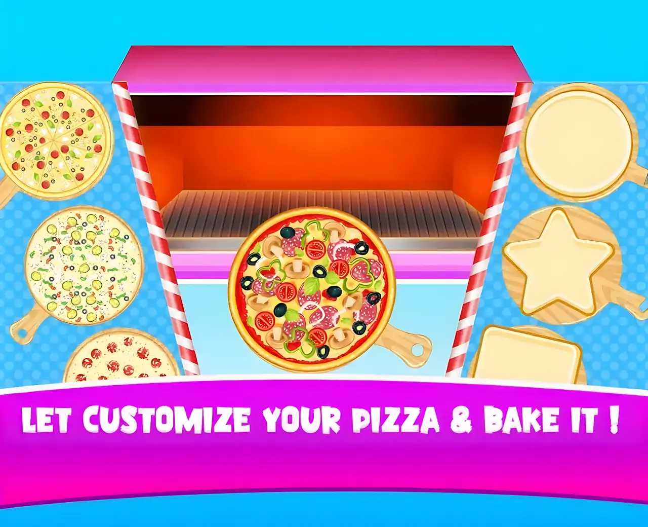 厨师披萨制作游戏