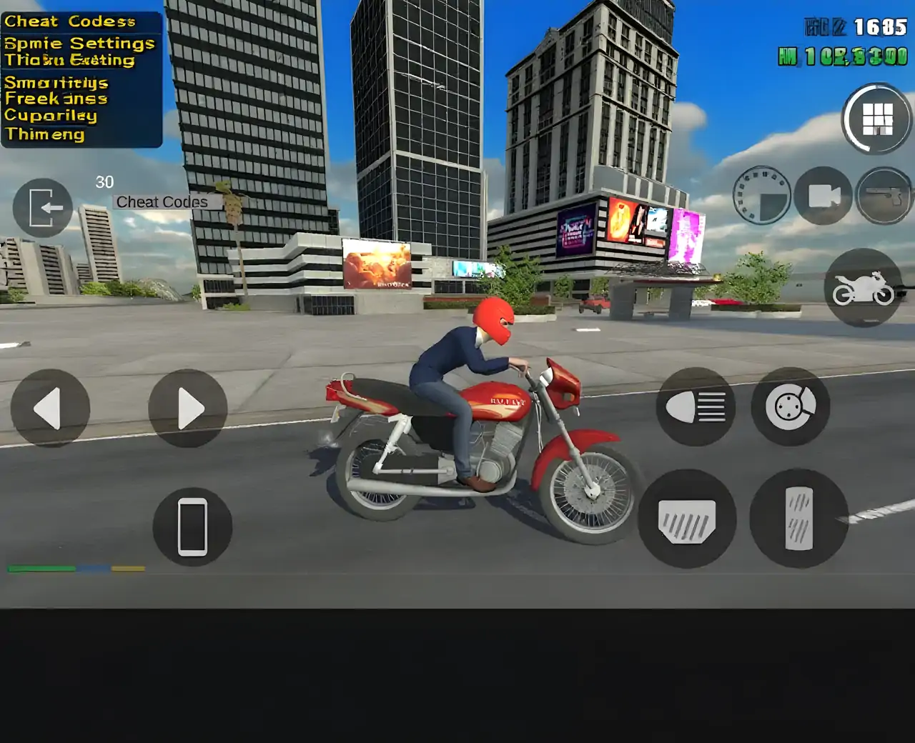 真正的印度汽车和自行车