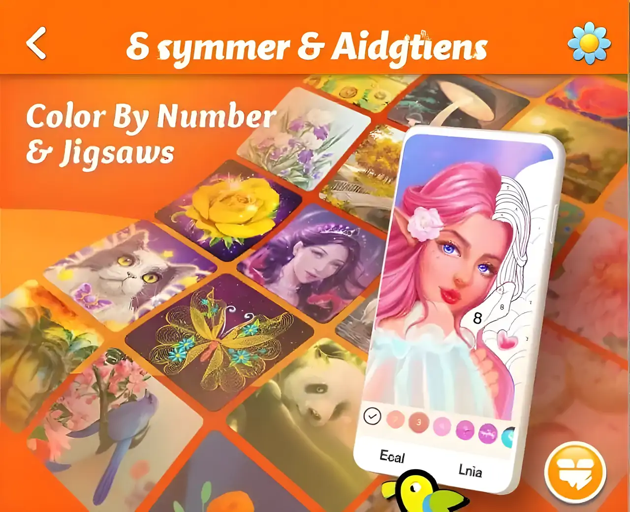 色彩景观：着色游戏