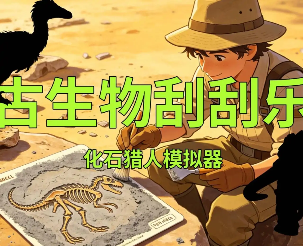化石刮刮乐(赌石古生物版)