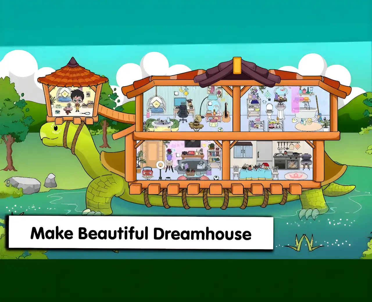 蒂奇镇：动物之家设计