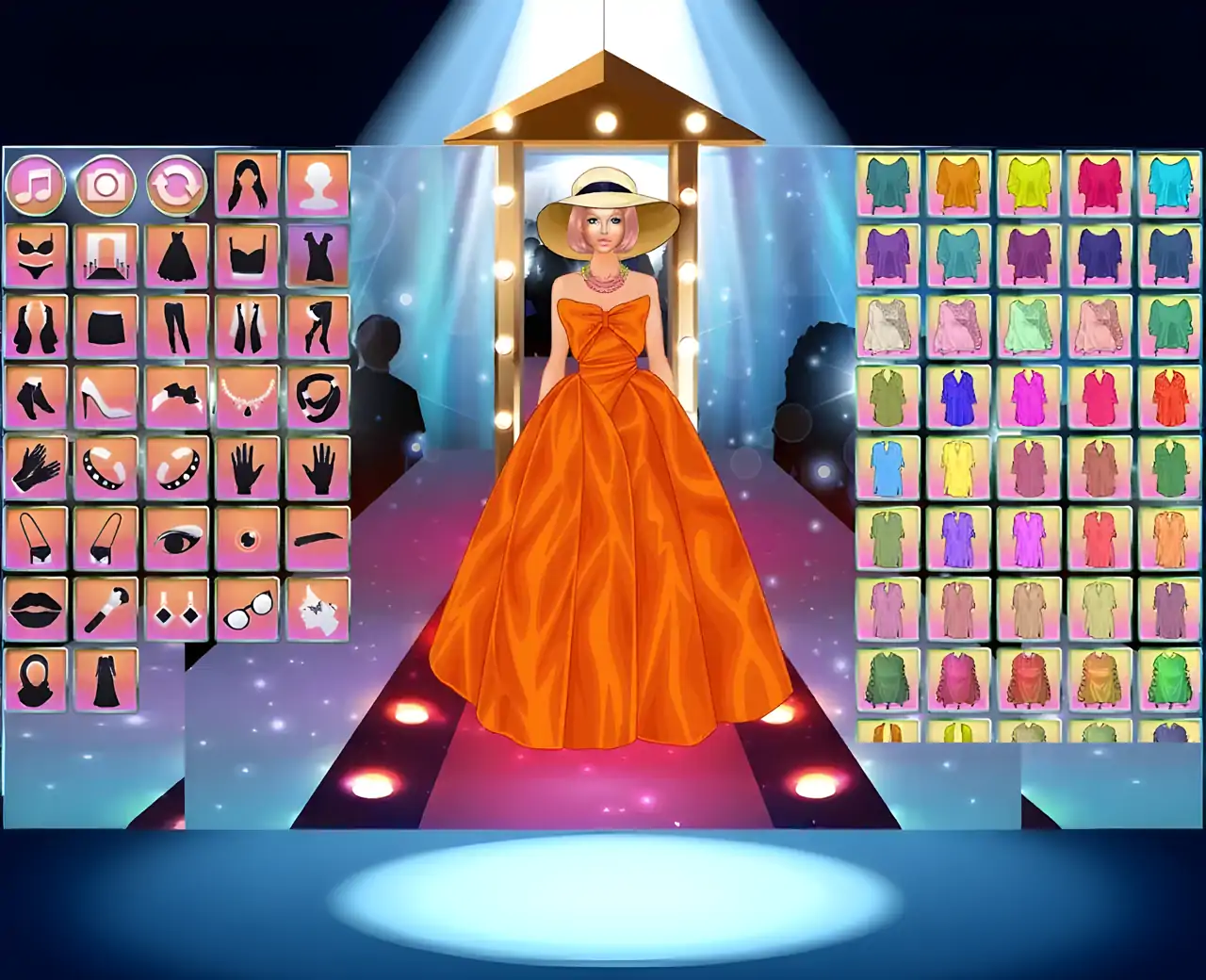 化妆游戏：时装秀-娃娃造型沙龙