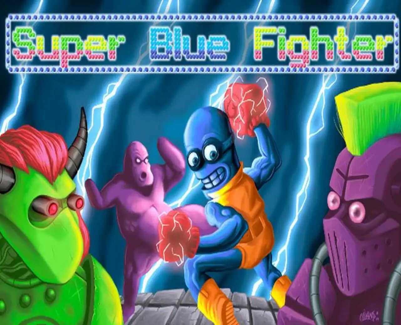 Super Blue Fighter