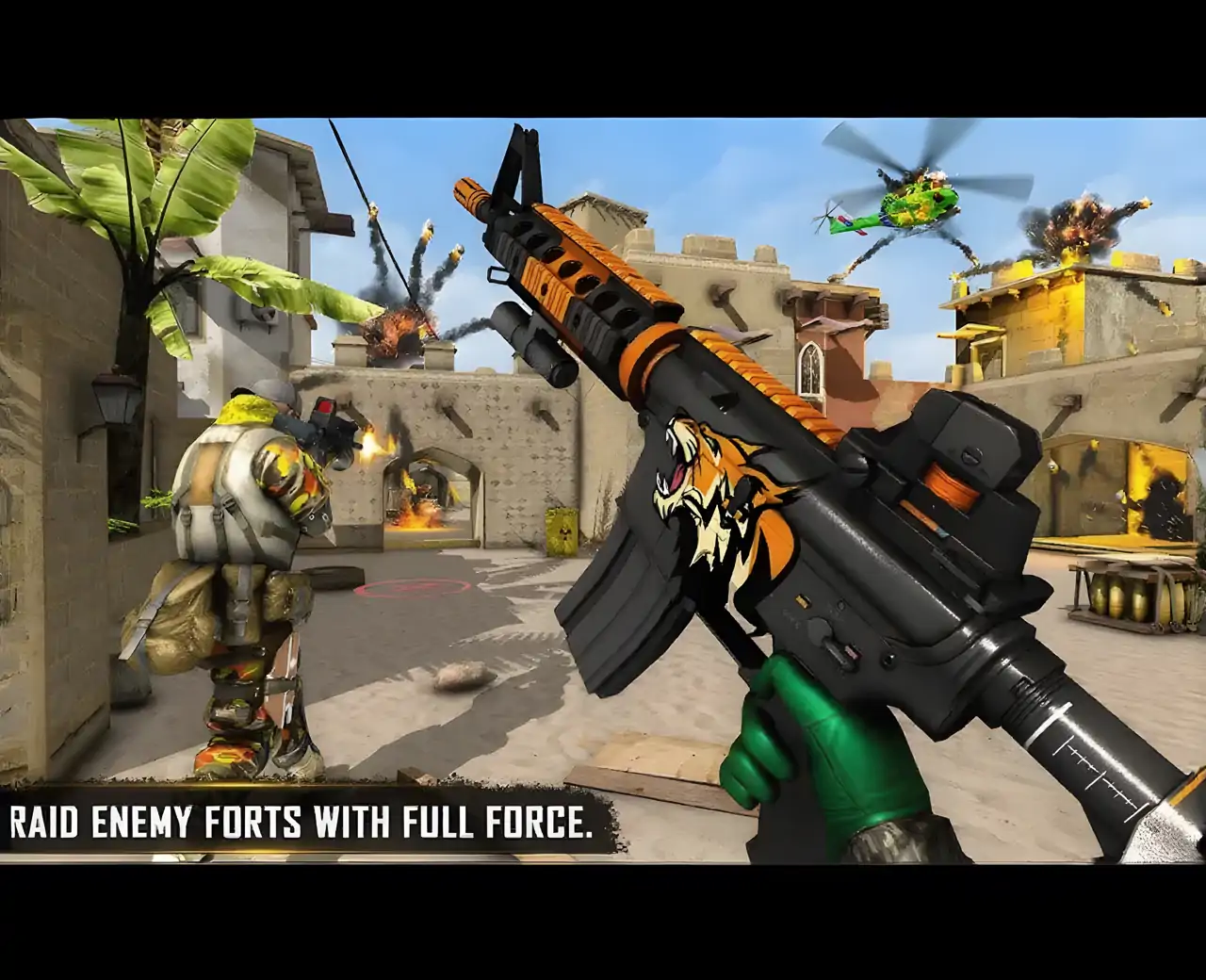 现代FPS射击游戏:反恐怖袭击