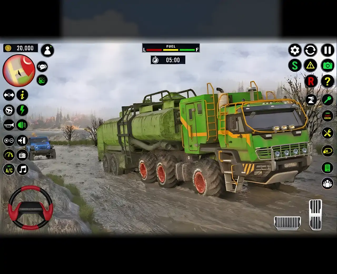 泥浆车驾驶：卡车游戏