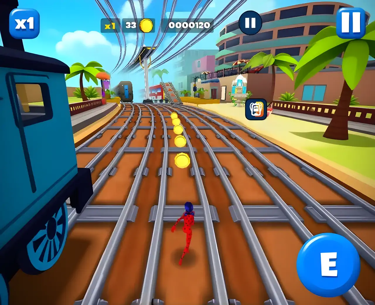 地铁瓢虫赛跑者